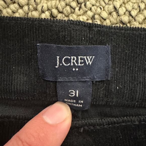 J Crew Corduroy Straight Leg Essential Pants US Women's 31 - Picture 2 of 5
